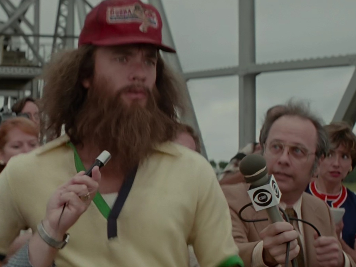 Кадр из фильма "Форрест Гамп", 1994 года. 