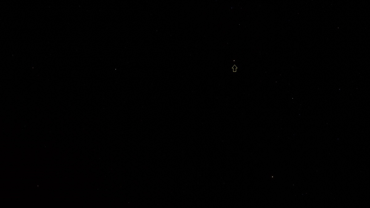 Как выглядит наше Солнце с поверхности Проксимы Б Space engine (Отмечено стрелкой)