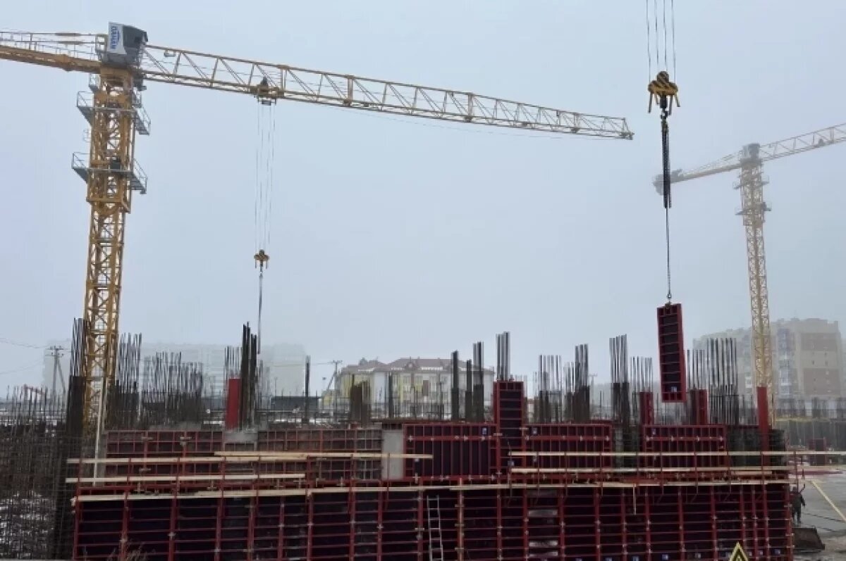    Стройка жилого квартала «Снегири» в Омске ускоряется