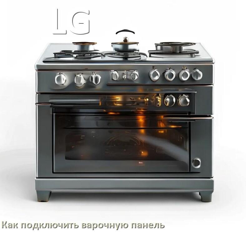 
Как подключить варочную панель LG к электросети