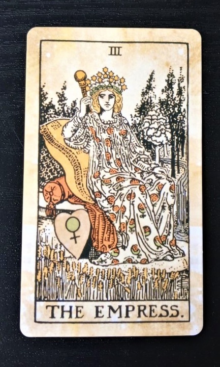 Карта дня из колоды "Винтажное таро Уэйта"