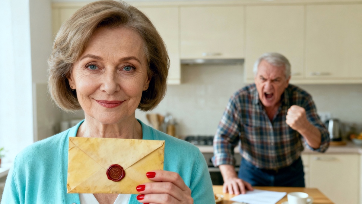 Пенсионер решил построить жену