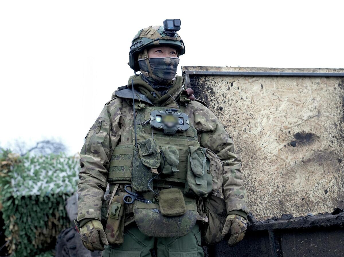 © РИА Новости / Мария Марикян📷Боец группы подвоза с позывным Тимир