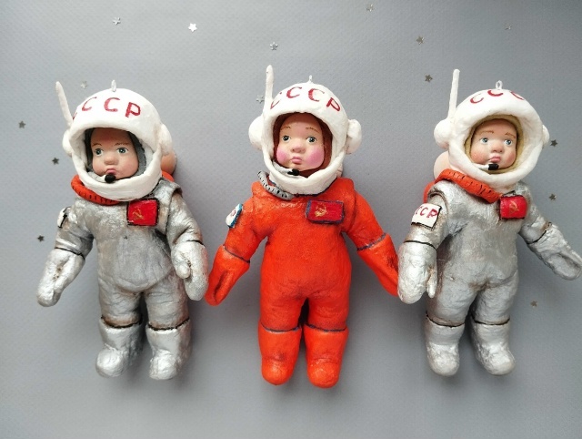 Космонавты-ребятишки пользуются большой популярностью не только у детей, но и у взрослых