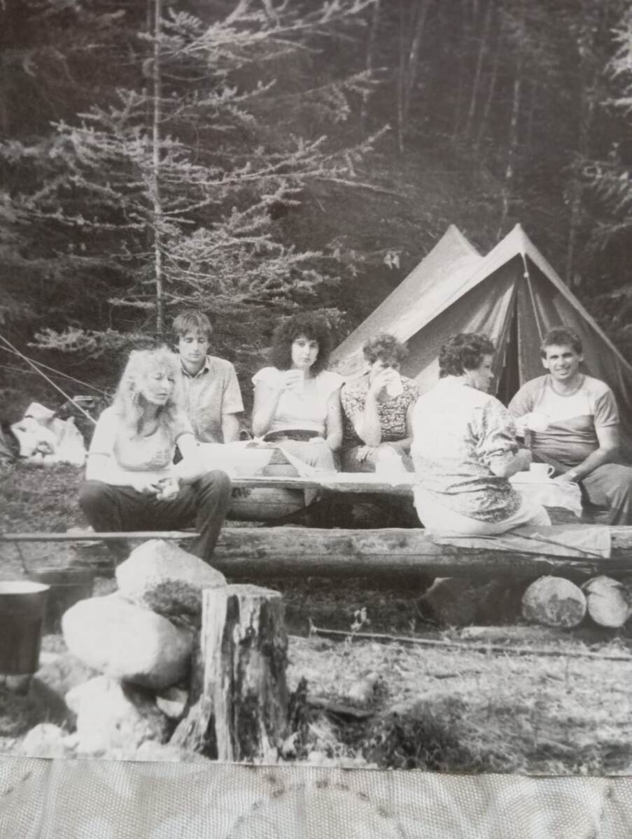 Кадр из прошлого. На турслёте