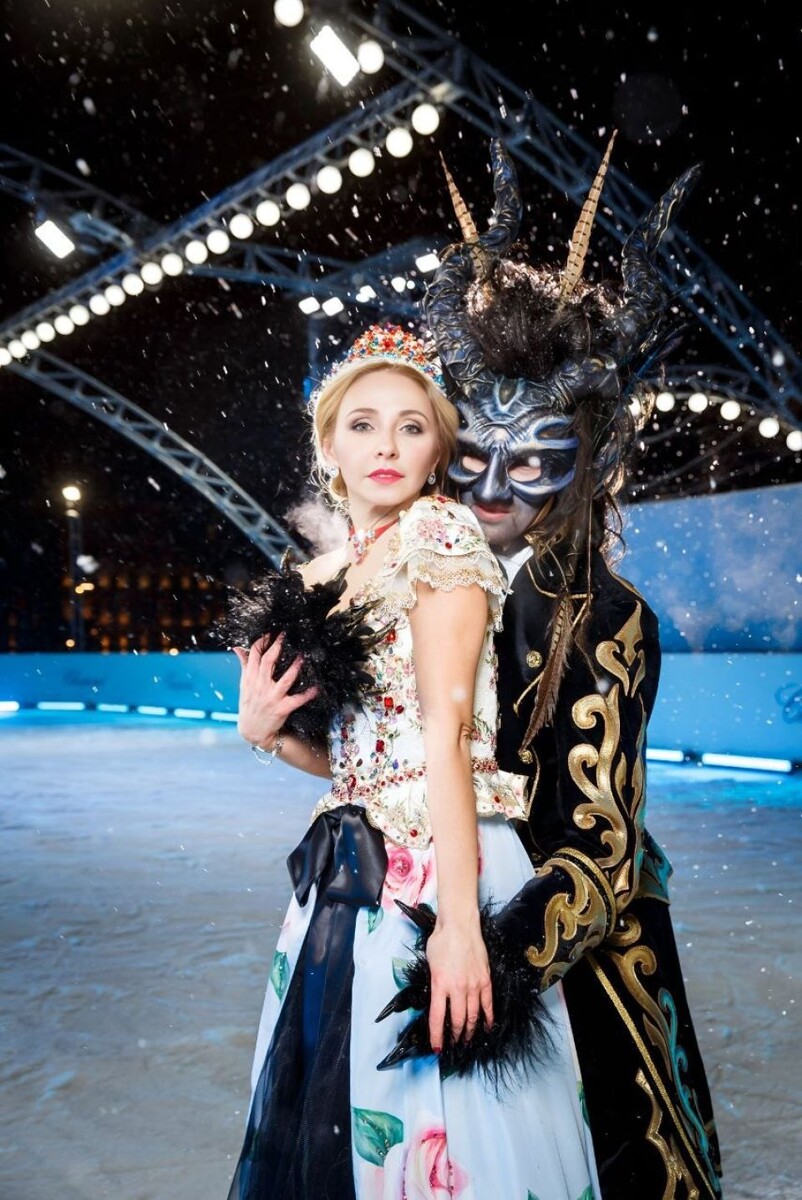    Татьяна Навка и Петр Чернышев. Источник: t.me/navkatatiana