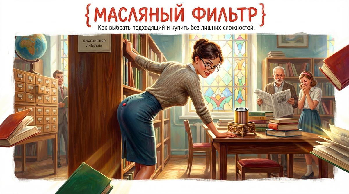    Выбор масляного фильтра без лишних хлопот admin