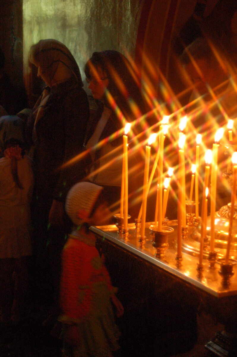 В храме Сергия Радонежского в с.Комягино Пушкинского р-на Московской области