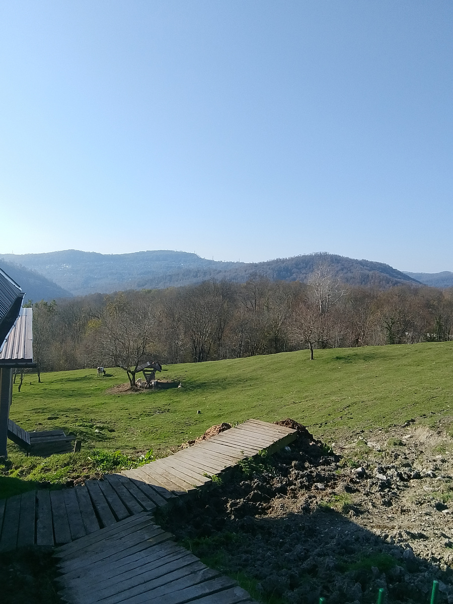 Осень в горах Сочи. Моя работа на ферме