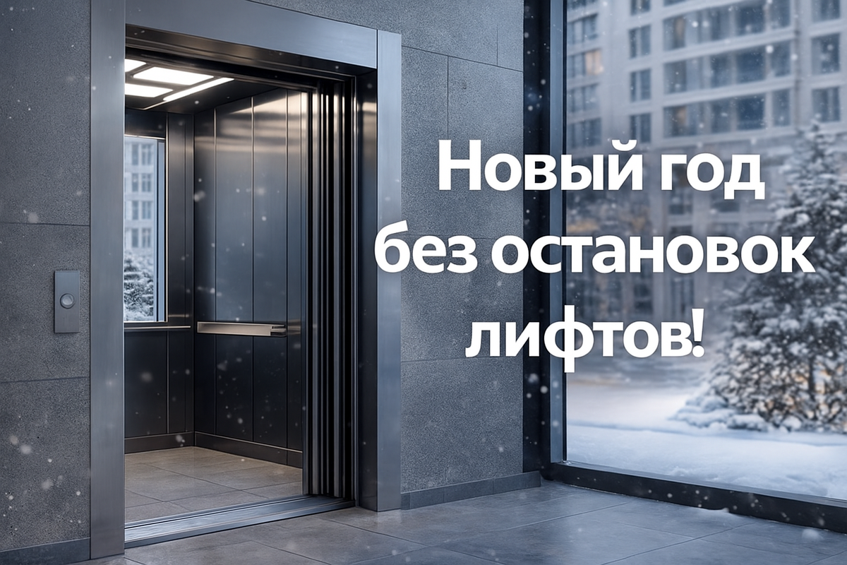 🎄 Как пережить Новый год без остановок лифта — советы digital-отдела ЛифтКомфортСервис
