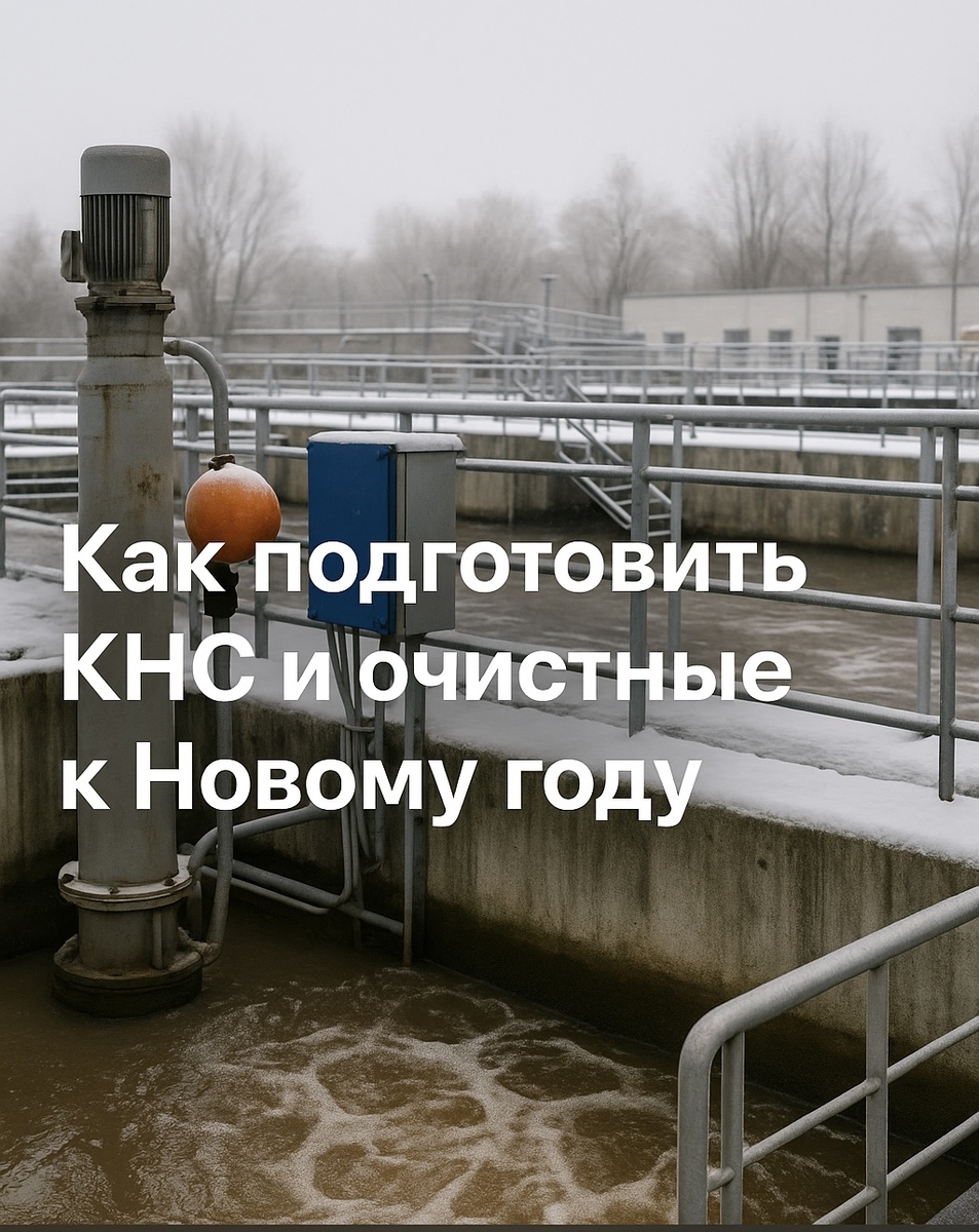 🎄 Новый год 2026: как подготовить КНС и очистные к пиковым нагрузкам — рекомендации digital-отдела ЭКО-СФЕРА