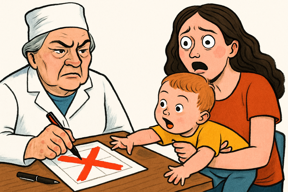 Мой ребенок — ураган. Возьмут ли нас в сад с гиперактивностью или выгонят через неделю? Педиатр утверждает, что в саду нам не место. Честный разбор.