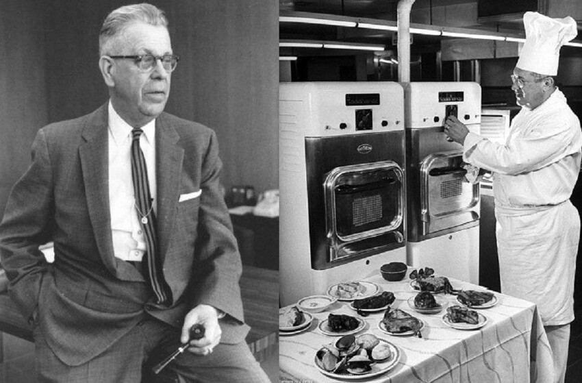 Перси Лебарон Спенсер американский инженер, известный как изобретатель микроволновой печи.