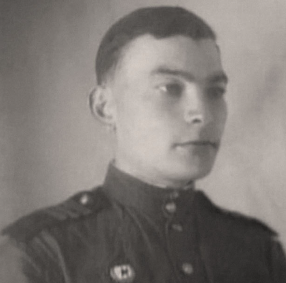 Пётр Глебов. Армейское фото