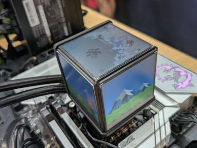    СЖО Thermaltake Minecube 360 с кулером для VRM и пятью экранами оценена в $315