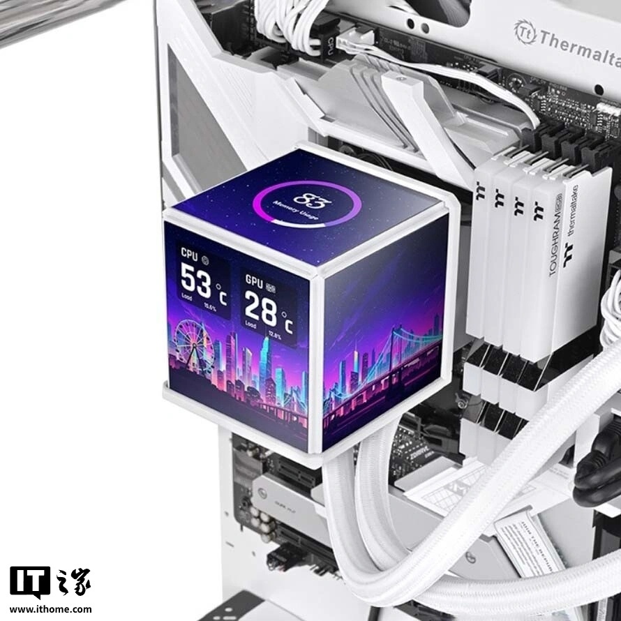    СЖО Thermaltake Minecube 360 с кулером для VRM и пятью экранами оценена в $315