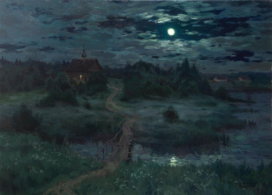 Художник Станислав Брусилов