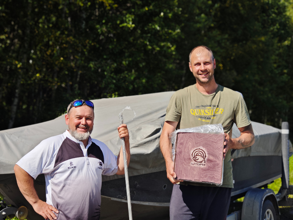 Руслан Ли и Михаил Лихачев, команда рыболовов из Новосибирска