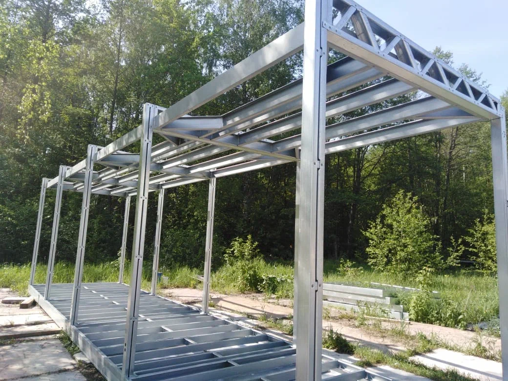 Каркас из ЛСТК для модульного дома