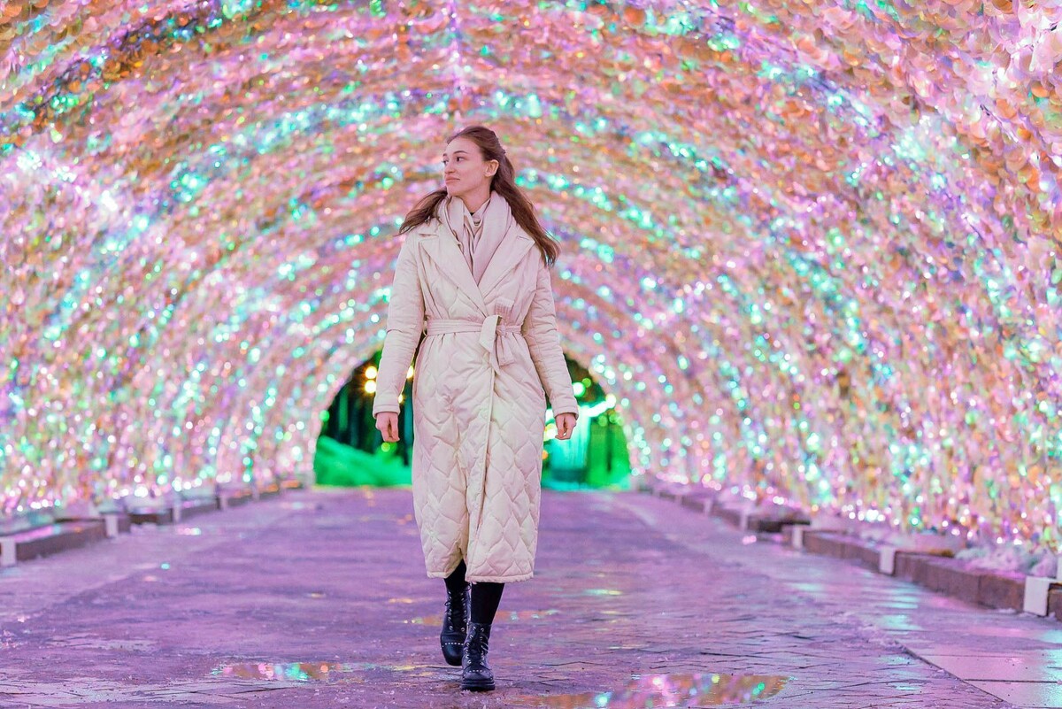    Световые тоннели вернутся в Москву, вновь озаряя столицу ярким светом