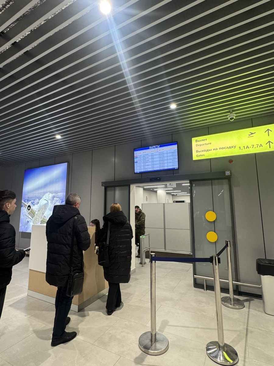 Новый терминал аэропорта "Рощино", Тюмень