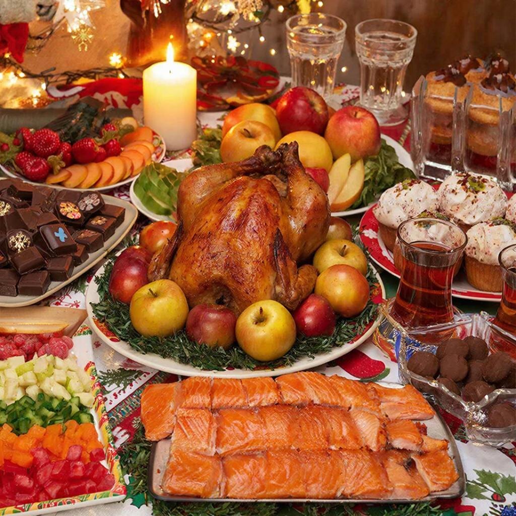 Полезные блюда для новогоднего стола 