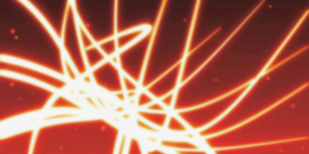 Белое мерцание на красном