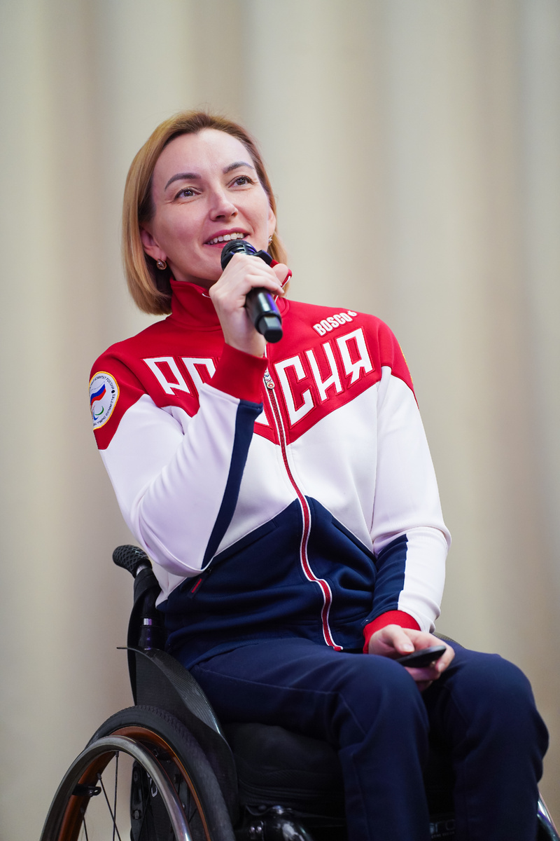 На встрече в Центре Дианы Гурцкая