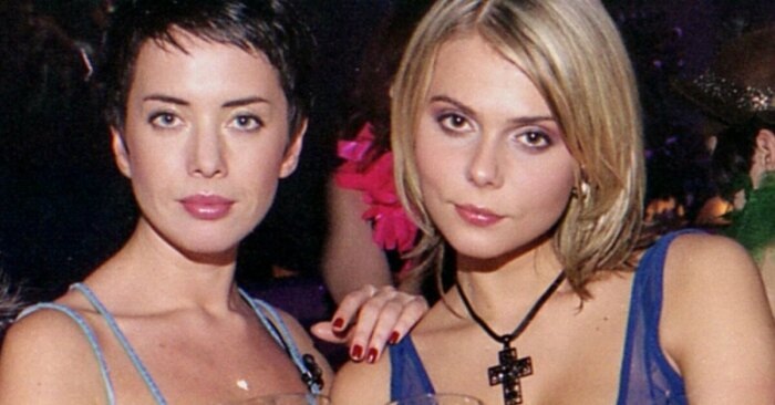 Ксения Новикова и Жанна Фриске.