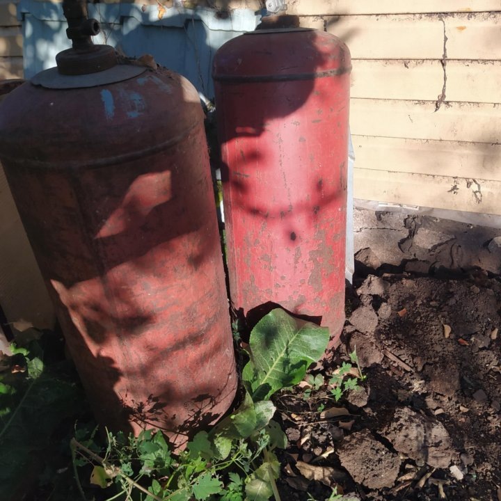 Дешевые баллоны без документов с Авито