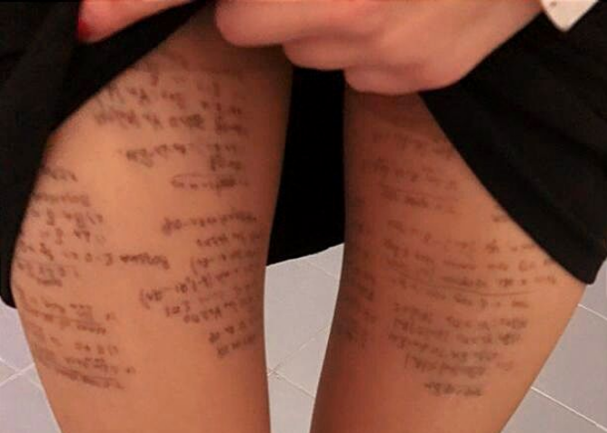 Ассоциативная картинка к слову Cheat sheet