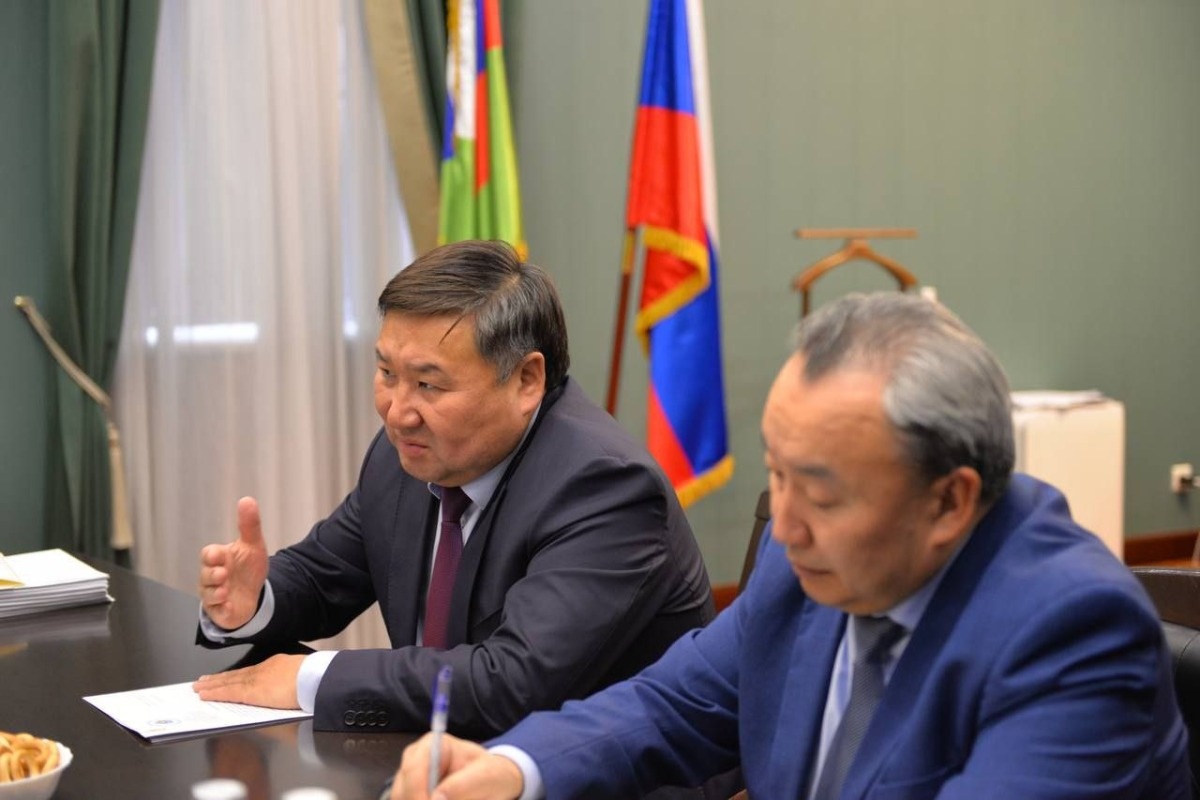    Фото: Глава Республики Тыва Владислав Ховалыг, источник: t.me/khovalyg_live