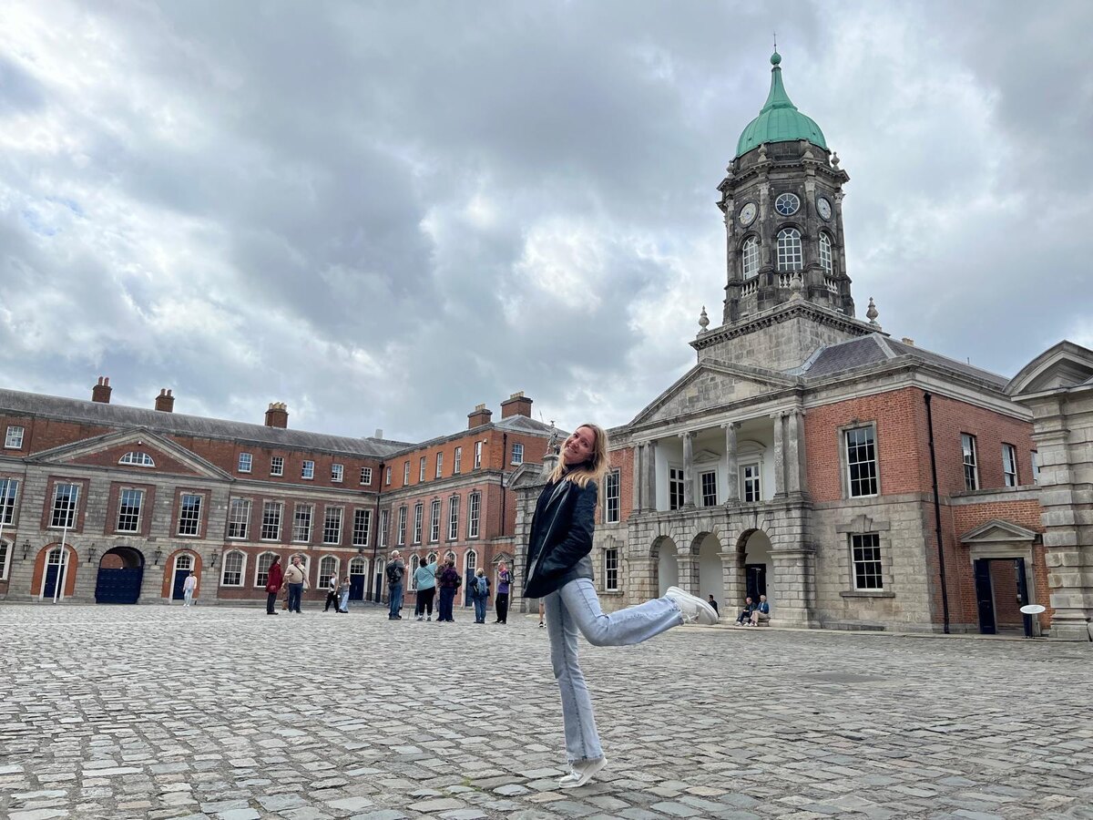 Я в Дублине.