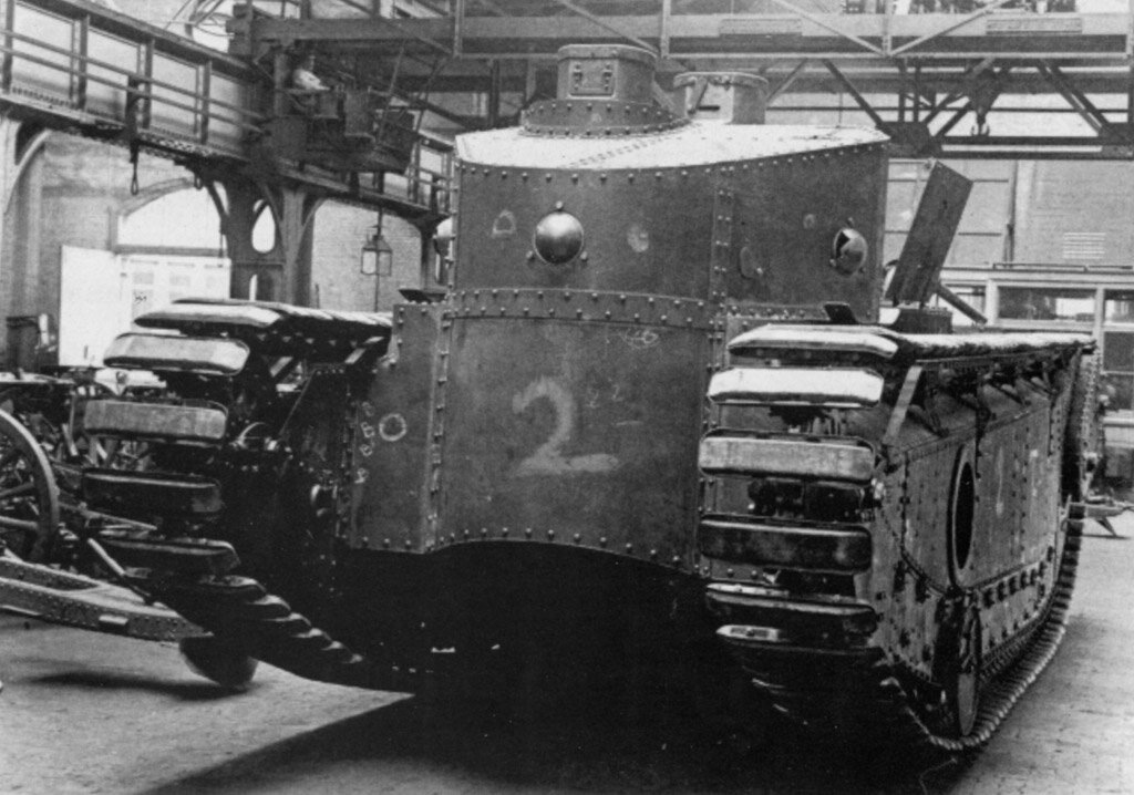 Medium Mark D, финальная версия. На этот танк смотрели многие.