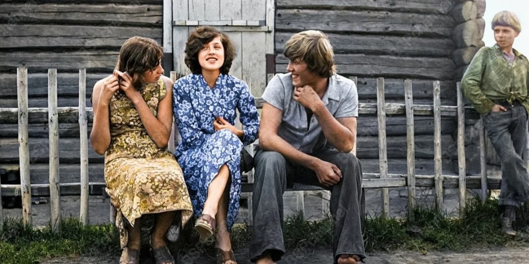 Подборка Редких душевных и ярких фотографий деревенской жизни в СССР