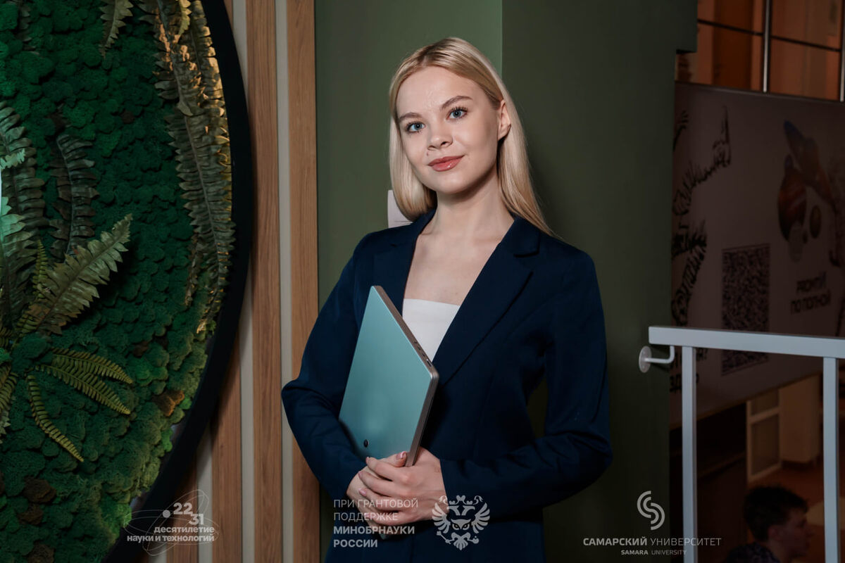 На фото Анастасия Суркова