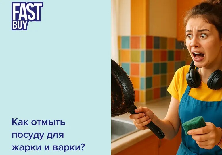 Как отмыть посуду для жарки и варки: простые советы для ухода за сковородками и кастрюлями 🍳✨