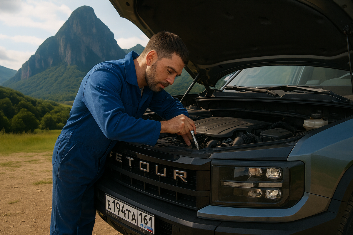 Техобслуживание Jetour