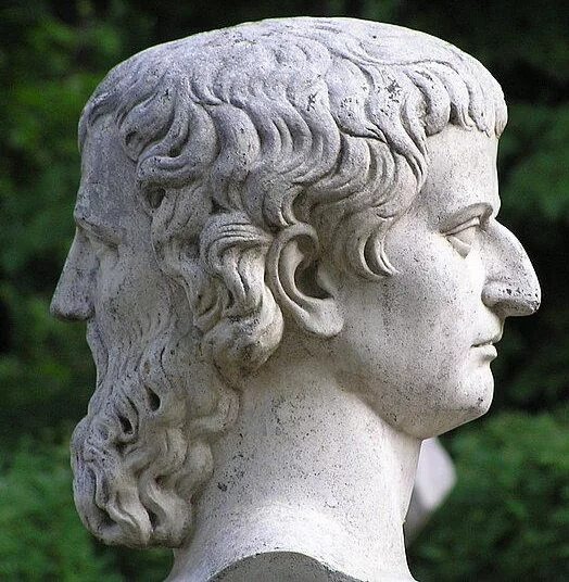 Янус двуликий.  Картинка из интернета 