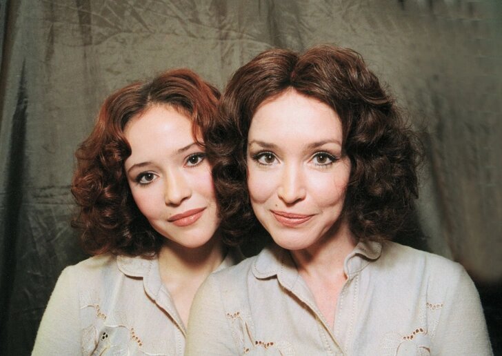 Александра Самохина с матерью. Фото: Воман.ру