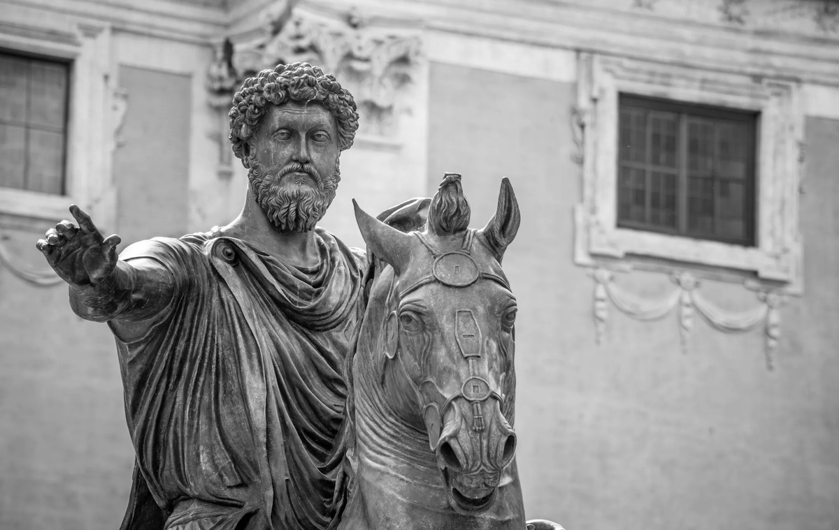 Конная статуя Марка Аврелия в Риме