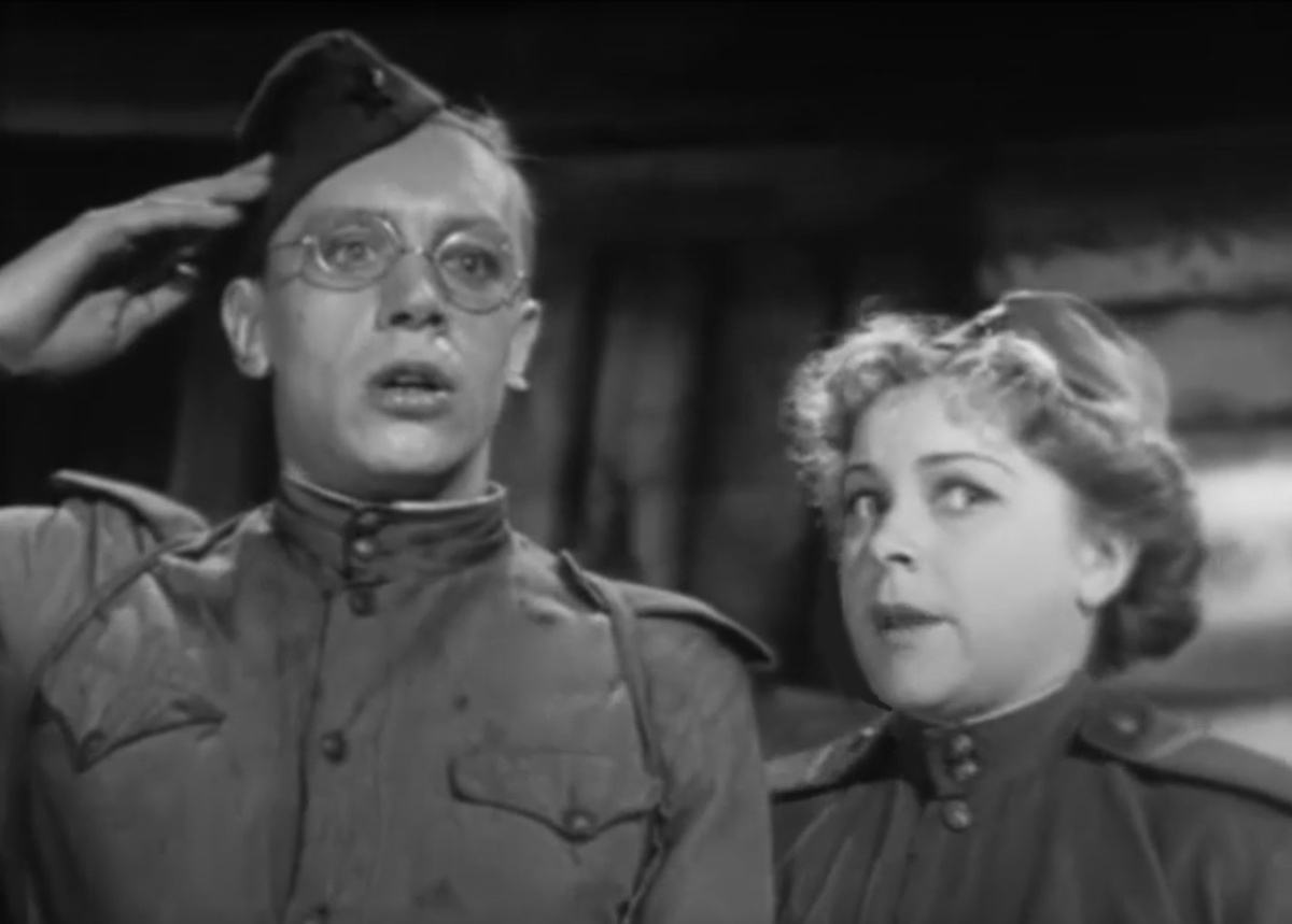 Кадр из фильма «Беспокойное хозяйство», Мосфильм, 1946