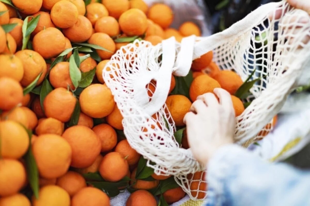    В Сочи хотели провезти более 12 тонн мандаринов с «жуками-вонючками»