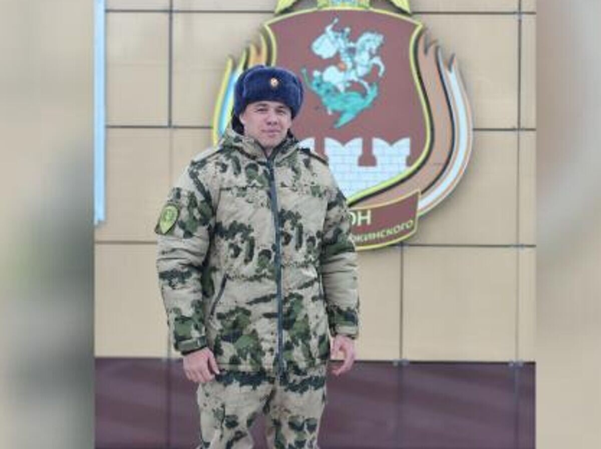    Рэпер Macan отправился на военную службу© Фото : Росгвардия