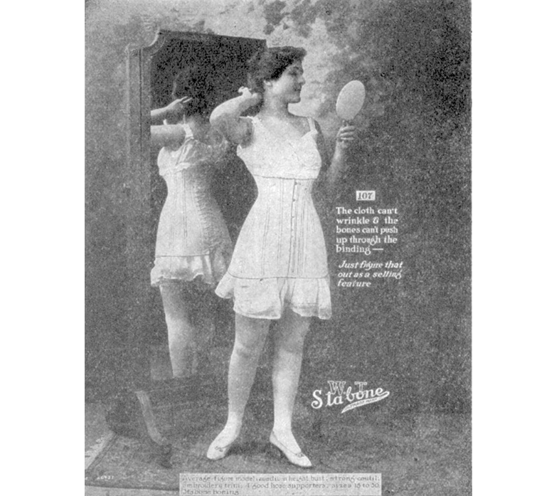 Реклама корсета, 1922. (с) Из частной коллекции