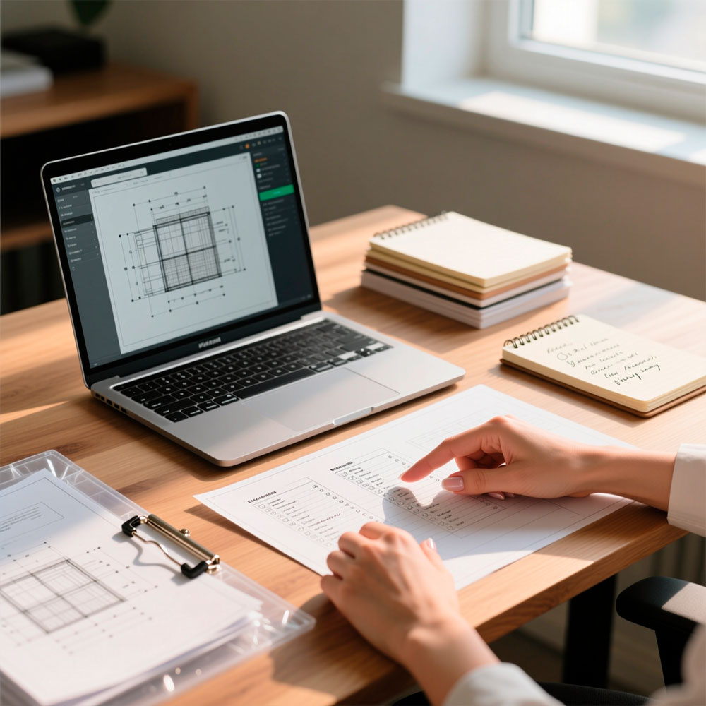 список пунктов ТЗ для проекта