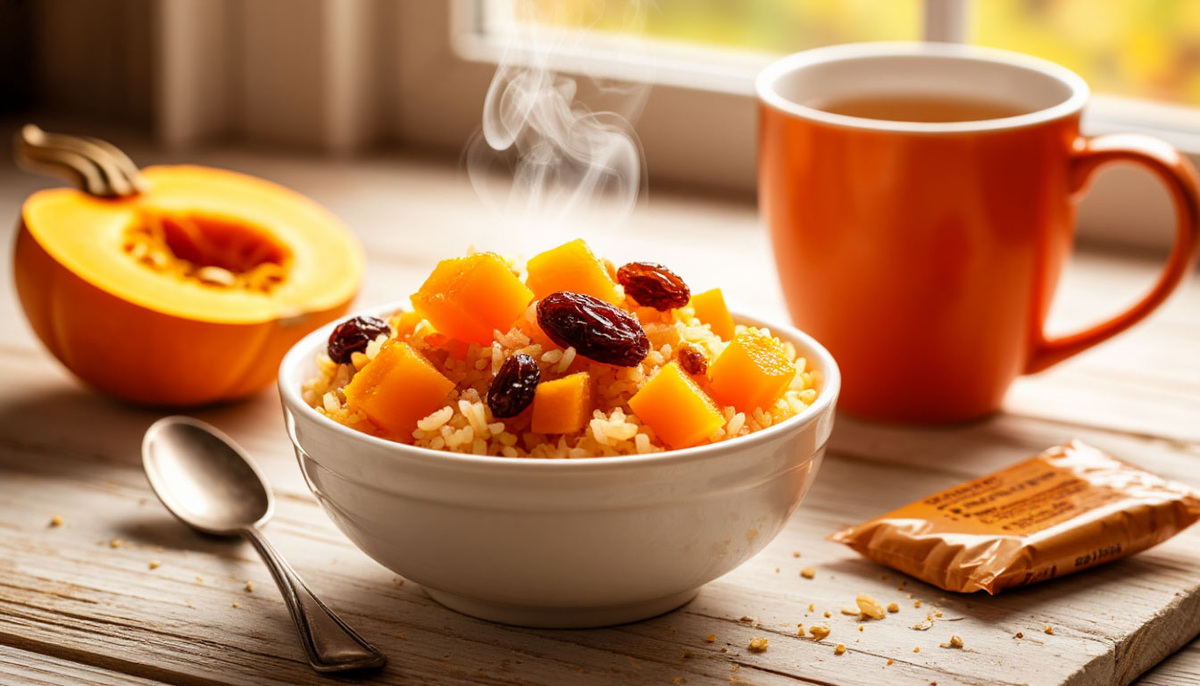 «Рис с тыквой и изюмом: не “восточный”, а “когда хочется сладкого — но не десерта”»