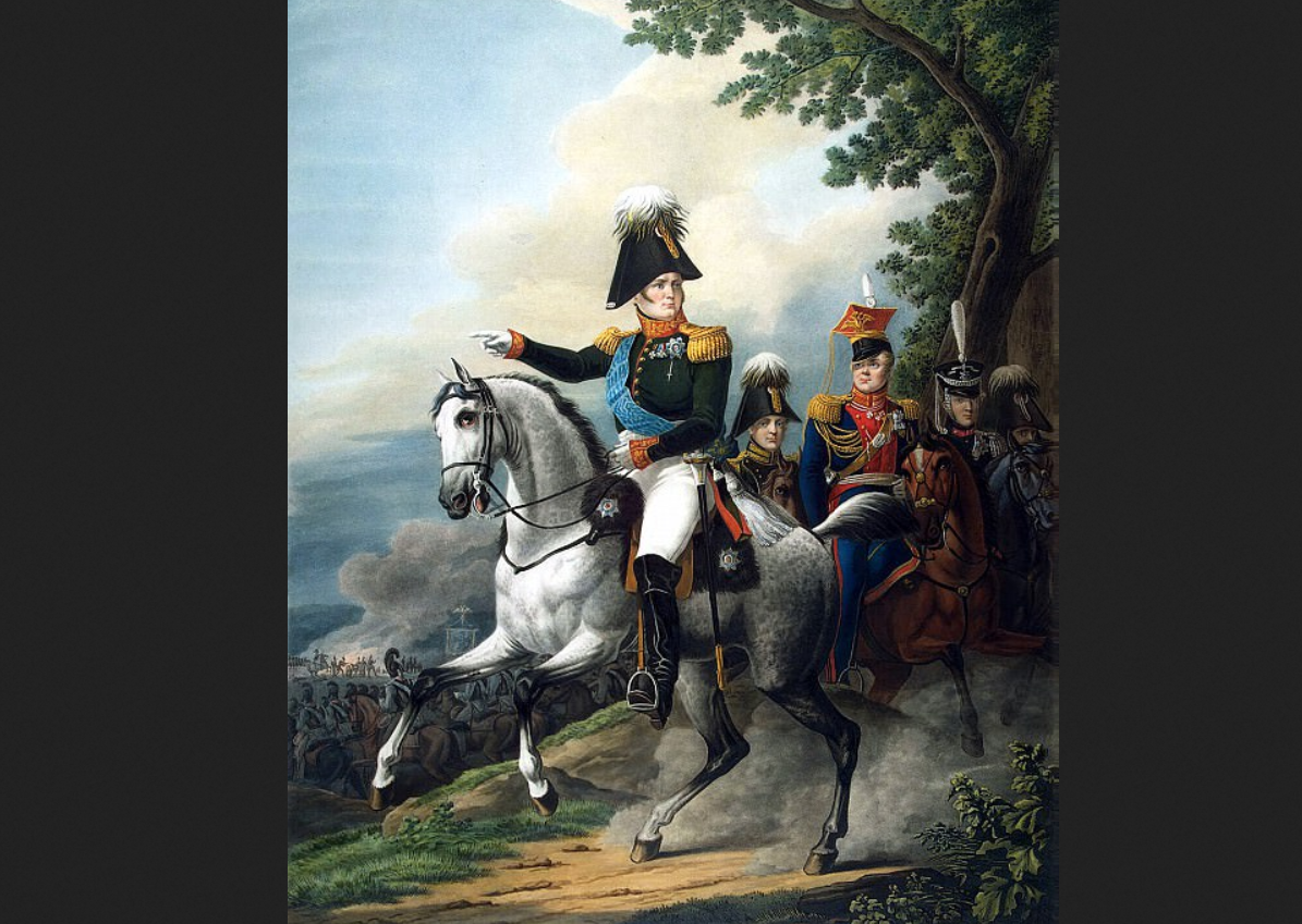 Орест Кипренский. «Конный портрет Александра Первого»