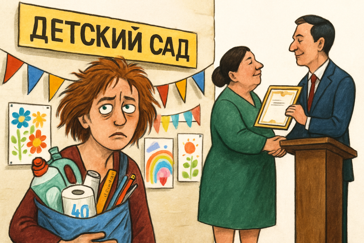 «Это война не за 200 рублей, а за принцип!» Родители взбунтовались... против бесконечных поборов заведующей.
