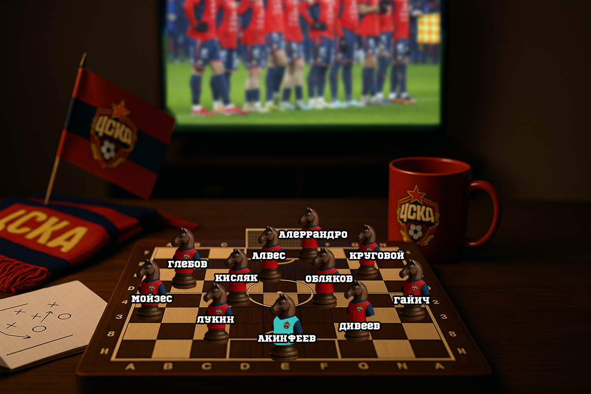 Прогно стартового состава на матч против "Оренбурга" по версии автора канала "Песчаные Бури"